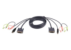 16.4 ft. (5 m) USB DVI-D Single Link KVM Cable - 2L-7D05U